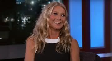 Gwyneth Paltrow em entrevista a Jimmy Kimmel - Reprodução/YouTube