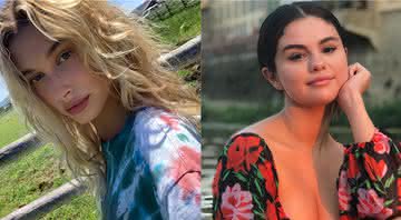 Hailey Bieber e Selena Gomez - Reprodução/Instagram