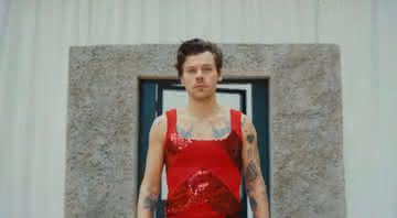 Harry Styles no clipe de "As It Was" - Reprodução/YouTube