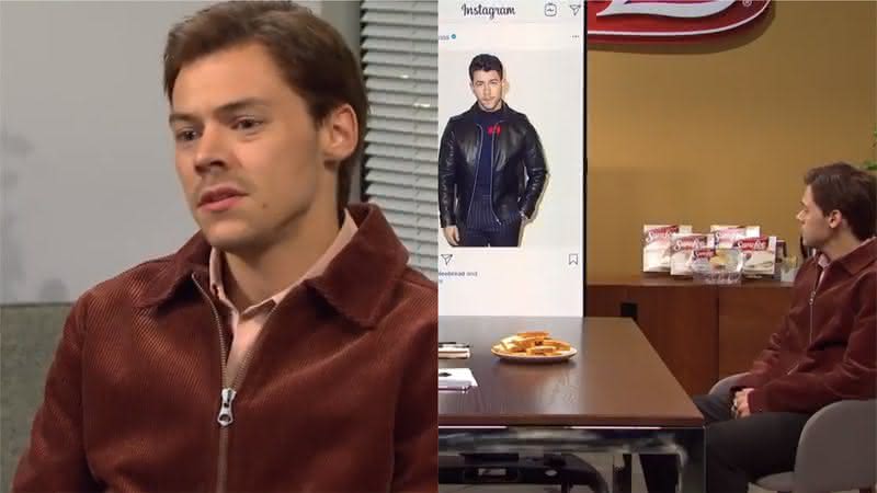 Harry Styles interpretou o funcionário fictício Dylan - Reprodução/Twitter