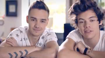 Liam Payne e Harry Styles em 2013, quando ainda eram parceiros de banda - YouTube