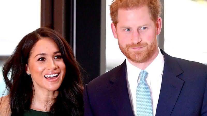 Príncipe Harry e sua esposa, Meghan Markle - Divulgação