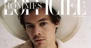 Harry Styles para a capa da revista L’Officiel dos Estados Unidos - Divulgação