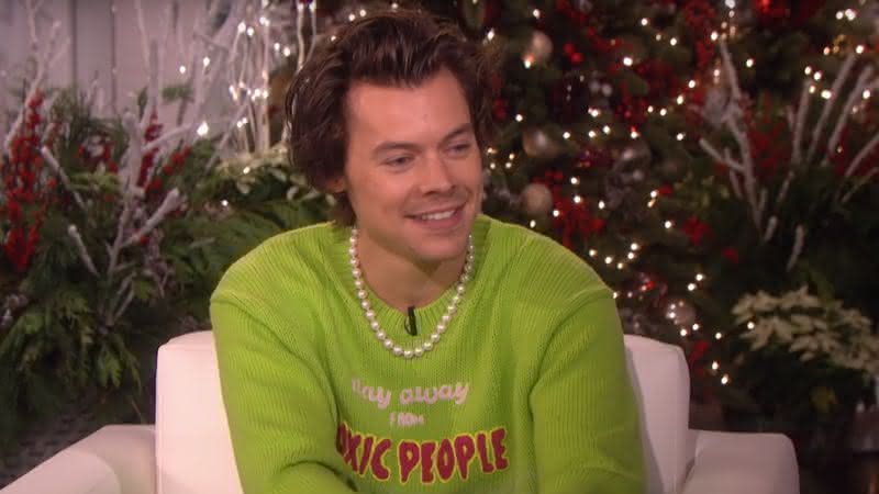 Harry Styles em entrevista ao programa da Ellen DeGeneres - Youtube