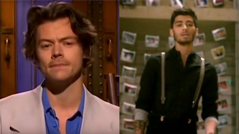 Em participação no Saturday Night LIve, Harry Styles "esqueceu" o ex-colega de One Direction, Zayn Malik - YouTube