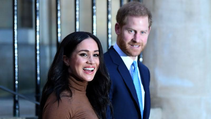 Meghan Markle e Harry em Londres, na Inglaterra - Daniel Leal-Olivas - WPA Pool/Getty Images