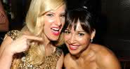 Heather Morris e Naya Rivera em evento de 2010 - Frazer Harrison/Getty Images