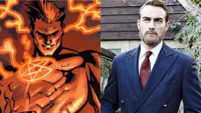 Hellstrom e Tom Austen - Divulgação/Marvel/ ITV