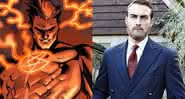 Hellstrom e Tom Austen - Divulgação/Marvel/ ITV