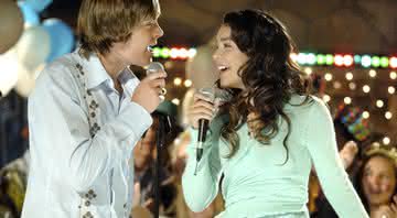 Zac Efron e Vanessa Hudgens em cena de High School Musical - Divulgação/Disney