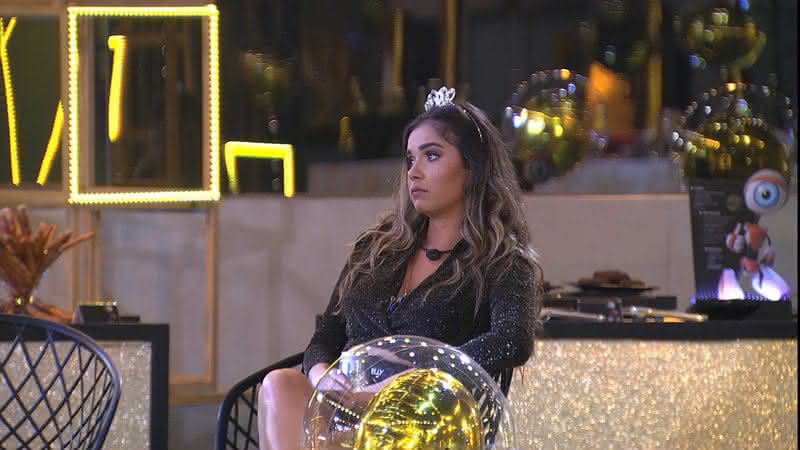 Gizelly chorou durante a última festa do BBB20 - Globo