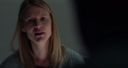 Claire Danes em cena da oitava e última temporada de Homeland - Divulgação/Showtime