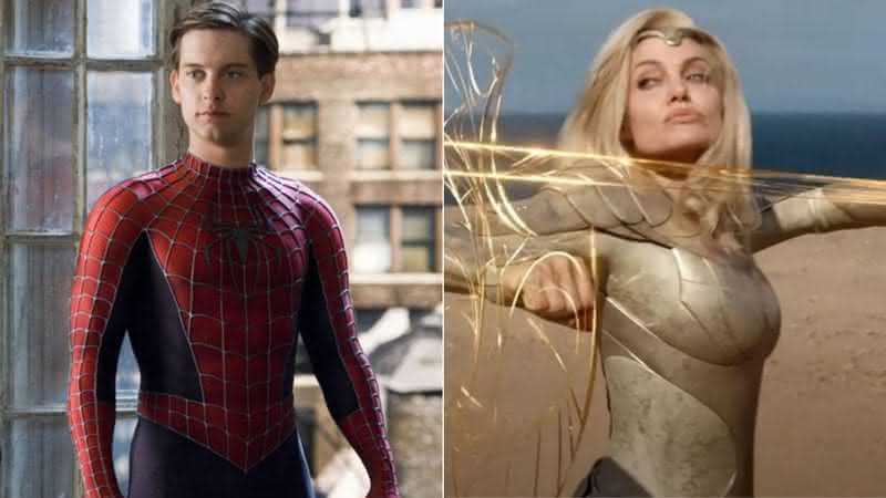 "Homem-Aranha 4": Sony queria Angelina Jolie como vilã em filme com Tobey Maguire - Divulgação/Sony Pictures/Marvel Studios