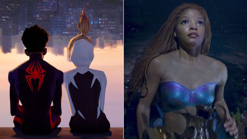 "Homem-Aranha" mantém "A Pequena Sereia" no 2º lugar das bilheterias nacionais - Divulgação/Sony Pictures/Disney