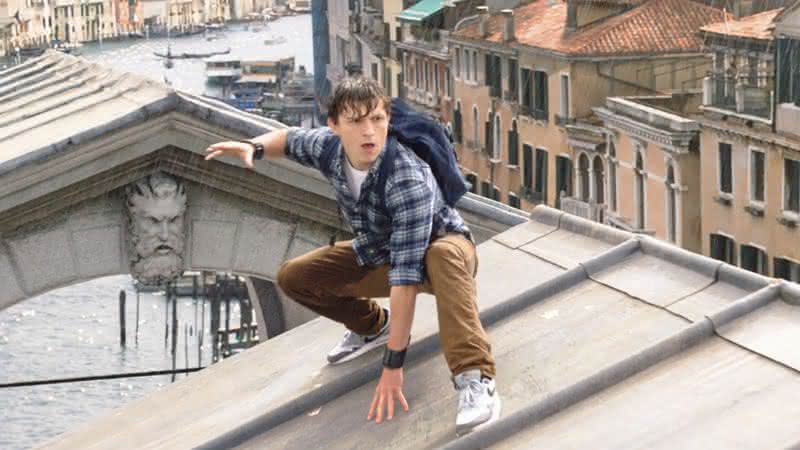 Tom Holland em Homem-Aranha: Longe de Casa - Divulgação/Marvel Studios/Sony Pictures