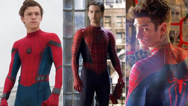 Tom Holland reforça ausência de Tobey Maguire e Andrew Garfield em "Homem-Aranha 3" - Divulgação/Marvel Studios e Sony Pictures