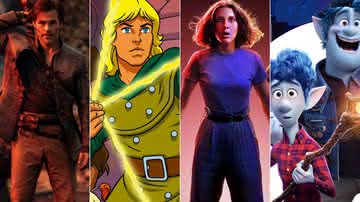 "Honra Entre Rebeldes", "Caverna do Dragão" e mais produções para fãs de "Dungeons & Dragons" - Divulgação/Paramount Pictures/CBS/Netflix/Pixar