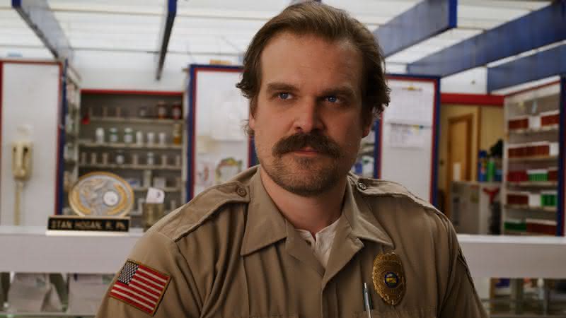 David Harbour interpreta Jim Hopper em Stranger Things - Divulgação/Netflix