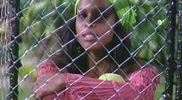 Solange no momento "Iarnuou" no Big Brother Brasil - TV Globo