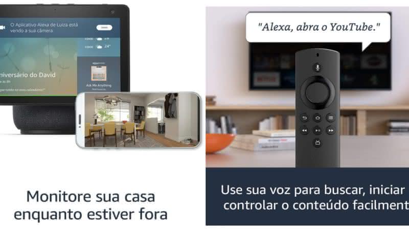 Dispositivos Echo e Fire Stick TV Lite: confira os próximos lançamentos da Amazon no Brasil - Reprodução/Amazon