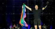 Dan Reynolds, vocalista do Imagine Dragons, levanta bandeira LGBT no Rock in Rio - Francisco Cepeda/AgNews