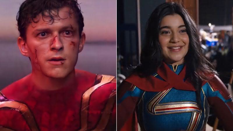 Iman Vellani conta que recebeu spoiler de Tom Holland de "Homem-Aranha 3" - Divulgação/Sony Pictures/Disney+