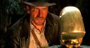 Harrison Ford caracterizado como Indiana Jones - Lucasfilm