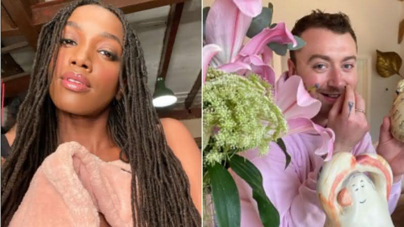 Internautas especulam parceria de IZA e Sam Smith - Reprodução/Instagram