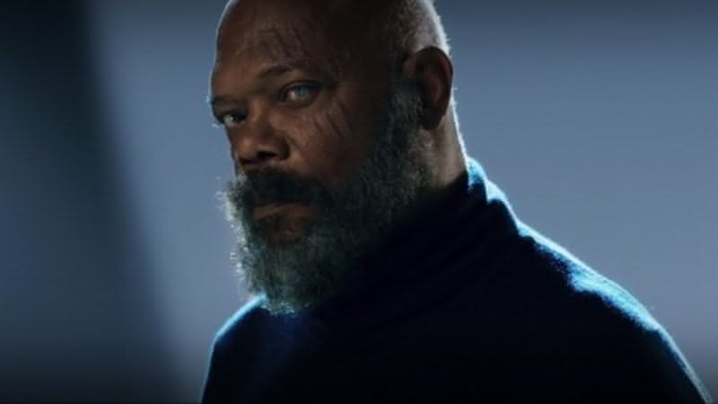 Visual de Nick Fury em "Invasão Secreta" - Divulgação/Marvel Studios