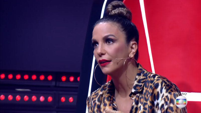 Ivete Sangalo no programa The Voice Brasil - Reprodução/Globo