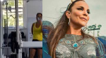 Ivete Sangalo volta a malhar após carnaval - Instagram