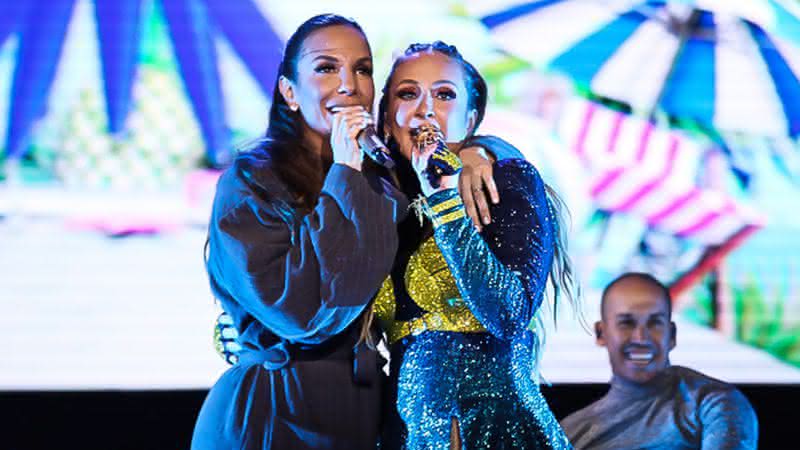 Ivete Sangalo e Claudia Leitte em show no Festival Eletriza - Brazil News/Cláudio Augusto/Manuela Scarpa