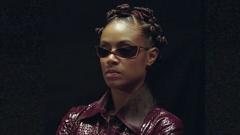 Jada Pinkett Smith em Matrix - Divulgação