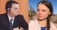 Jair Bolsonaro chamou Greta Thunberg de "pirralha" em coletiva de imprensa - Reprodução/Instagram