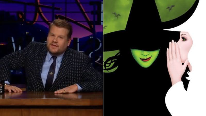 Fãs pedem para James Corden não participar da nova adaptação de "Wicked" - (Divulgação/YouTube)