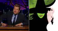 Fãs pedem para James Corden não participar da nova adaptação de "Wicked" - (Divulgação/YouTube)