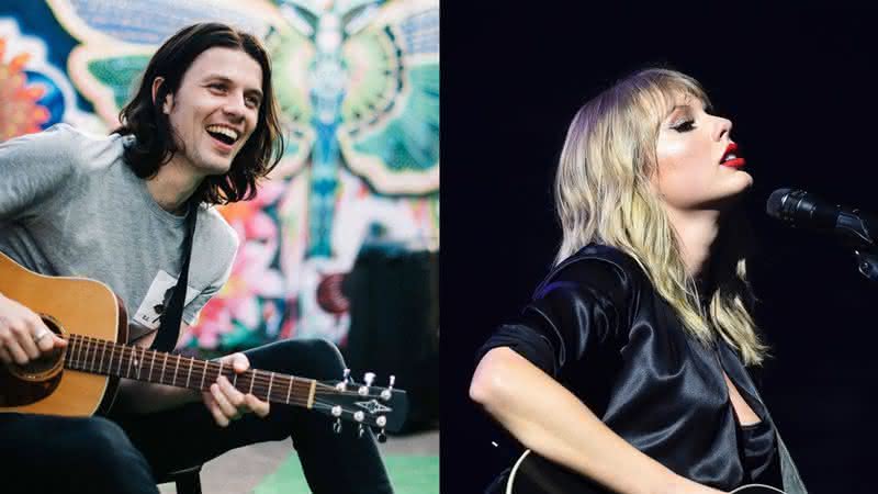 James Bay e Taylor Swift. Crédito: Reprodução/Instagram