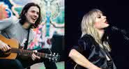 James Bay e Taylor Swift. Crédito: Reprodução/Instagram