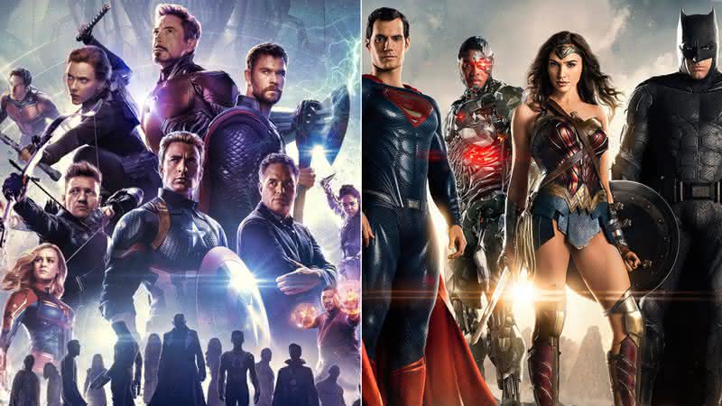 James Gunn diz que crossover entre Marvel e DC "é bem possível agora que eu mando" - Reprodução/Marvel Studios/Warner Bros. Pictures