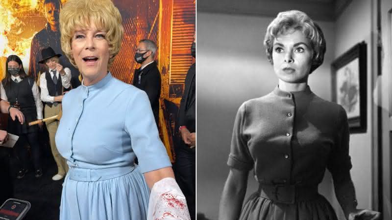 Marion Crane, é personagem de Janet Leigh, mãe de Jamie Lee Curtis, em “Psicose” - (Divulgação/Twitter/Paramount Pictures Studios)