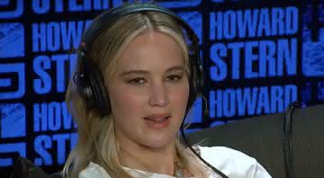 Jennifer Lawrence em entrevista ao  The Howard Stern Show em 2018 - Reprodução/YouTube