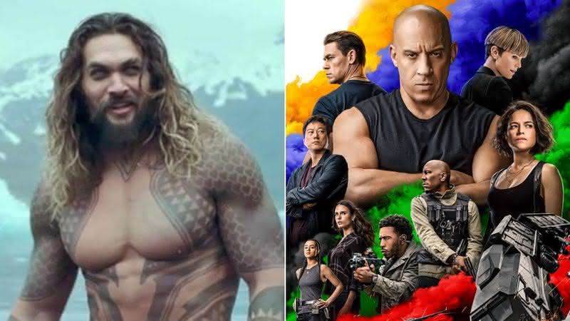 Jason Momoa, de "Aquaman", estará em “Velozes e Furiosos 10” - Divulgação/Warner Bros./Universal Pictures