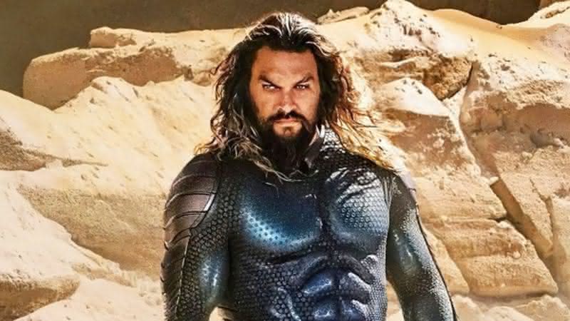 Jason Momoa interpreta o Aquaman nos cinemas - Divulgação/Warner Bros.