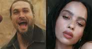 Jason Momoa e Zoe Kravitz - Reprodução/Instagram