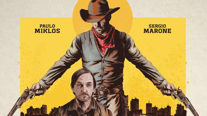 Paulo Miklos e Sérgio Marone são os protagonistas de "Jesus Kid" - Divulgação/Olhar Distribuição