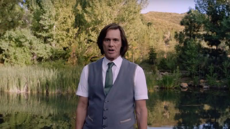 Jim Carrey em 'Kidding'. Reprodução/YouTube