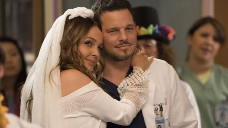 Jo e Alex Karev em Grey's Anatomy - ABC