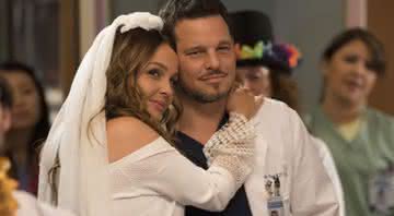 Jo e Alex Karev em Grey's Anatomy - ABC