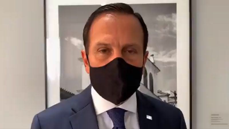 João Doria revela que está com covid-19 - Reprodução/Twitter