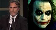 Joaquin Phoenix agradeceu Heath Ledger em discurso no SAG Awards 2020 - Twitter/Divulgação/Warner Bros.